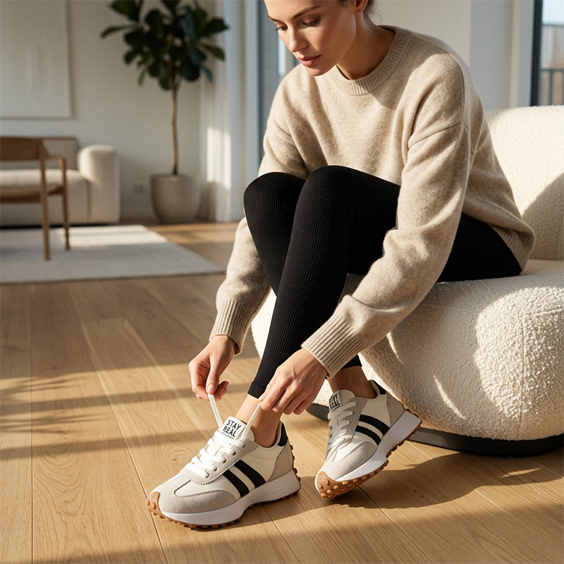 Zapatillas Retro con Plataforma de 4 cm – imagen 2