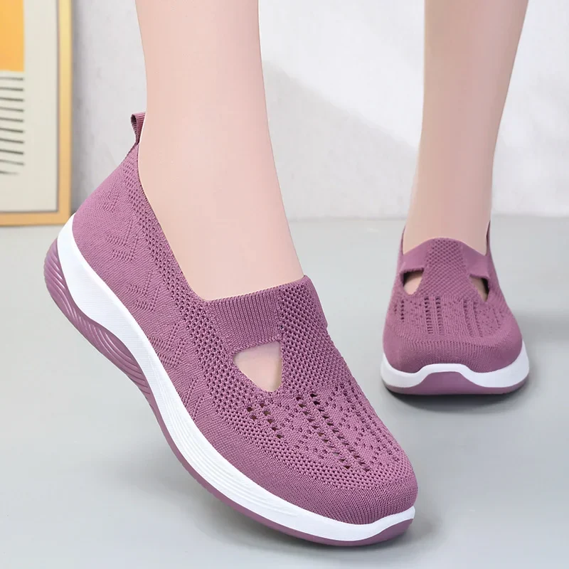 Zapatillas Comfort Transpirables Antideslizantes en color lila