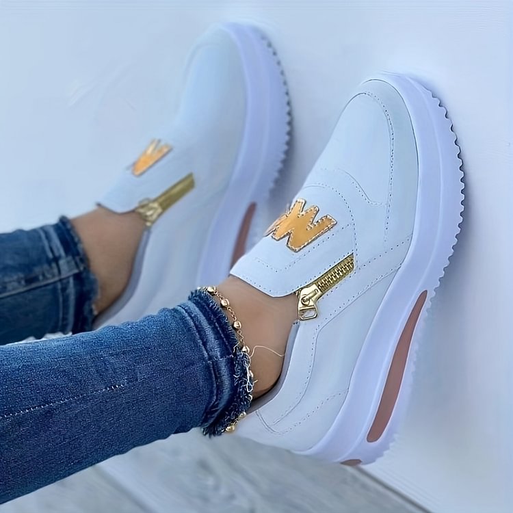 Zapatos Ergonómicos de Horma Natural en color blanco
