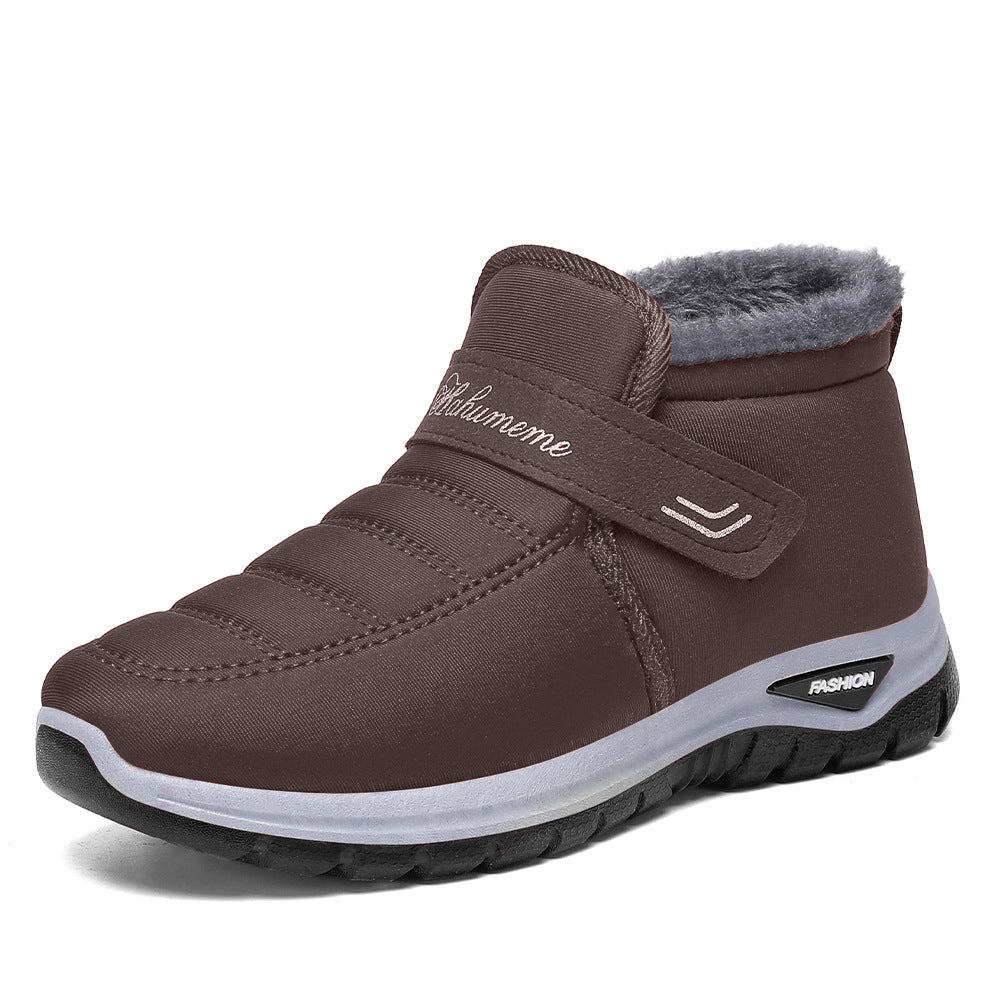 Zapatillas de Invierno Cálidas sin Cordones en color marrón
