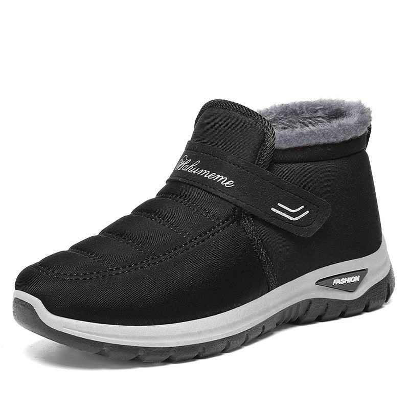 Zapatillas de Invierno Cálidas sin Cordones en color negro