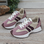 Zapatillas Retro con Plataforma de 4 cm en color lila